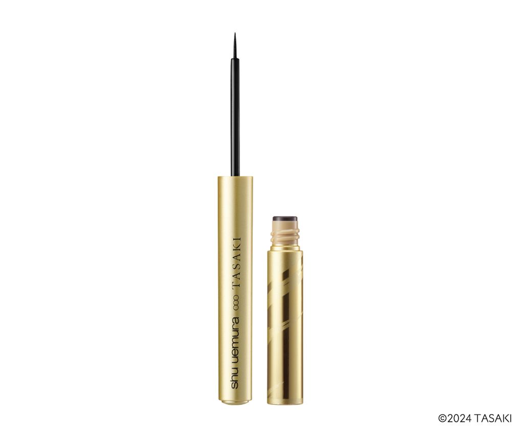 new shu uemura x TASAKI limited collection shimmering eyeliner edgy black pearl